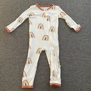 Kyte baby zippered romper limited edition print
